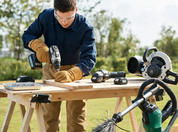 Field handling test with cordless tools