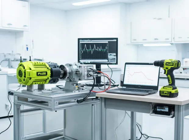 Brushless motor test bench